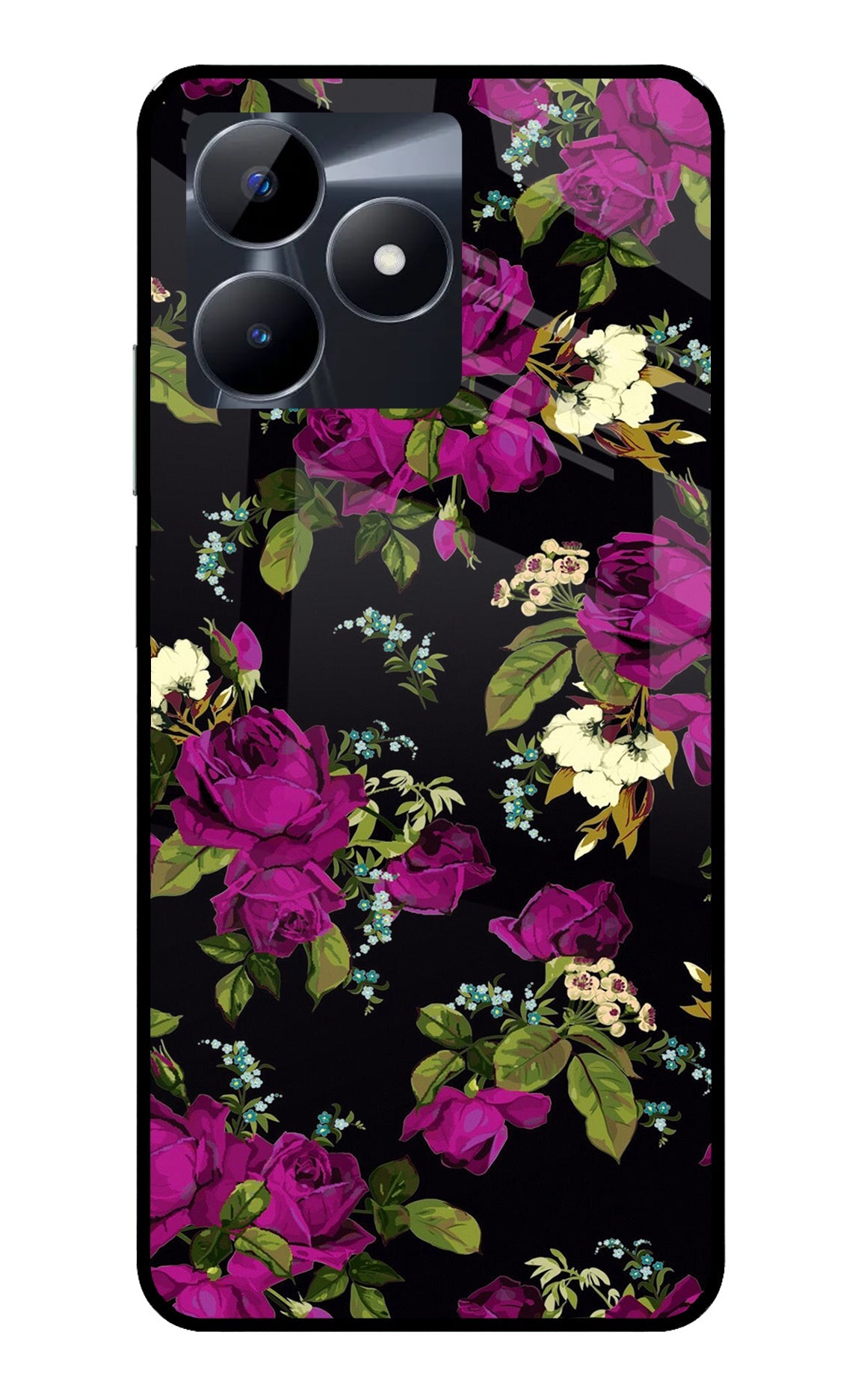 Flowers Realme C53 Back Cover