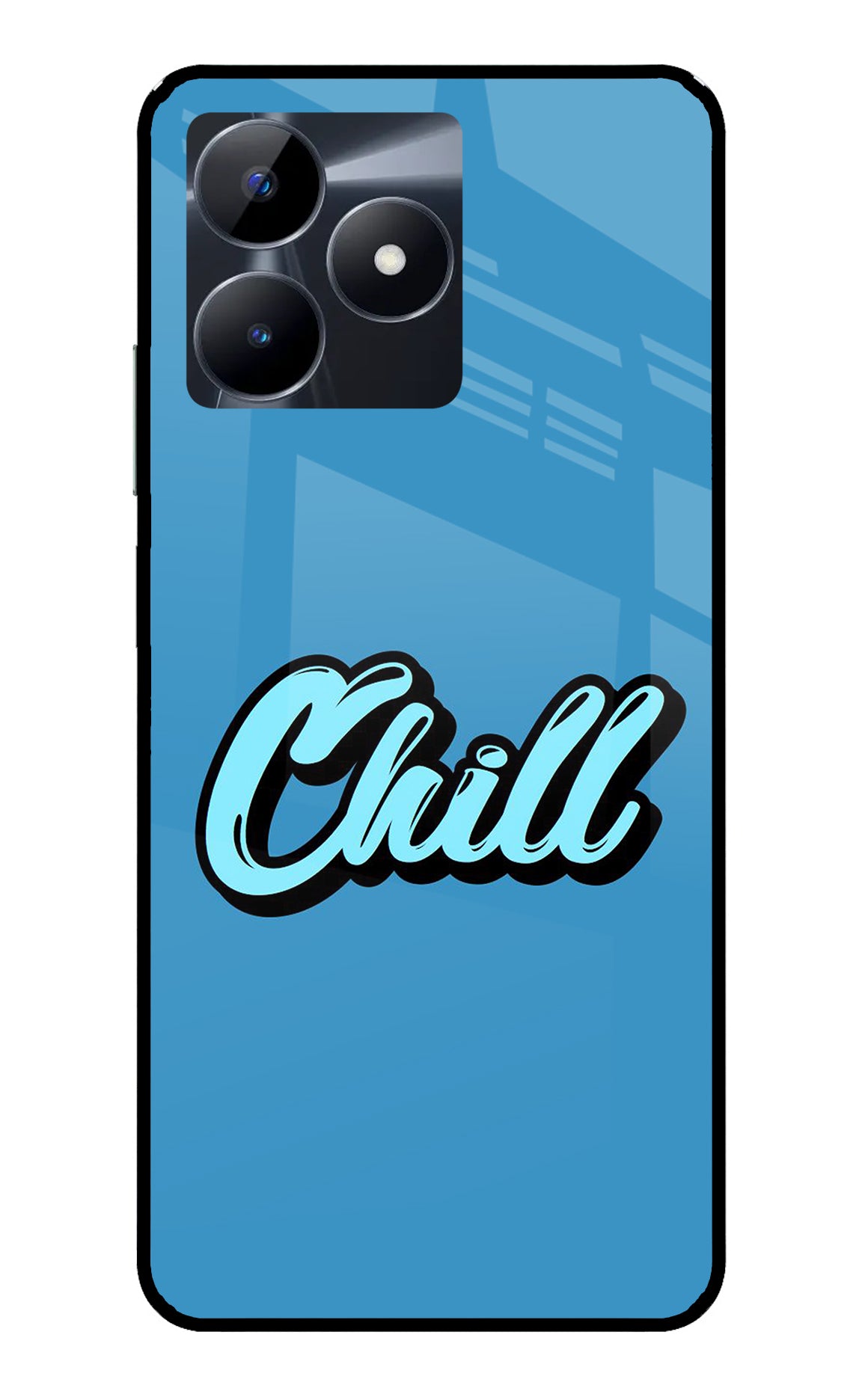 Chill Realme C53 Glass Case