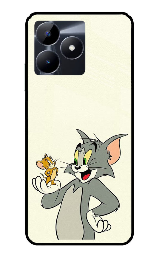 Tom & Jerry Realme C53 Glass Case