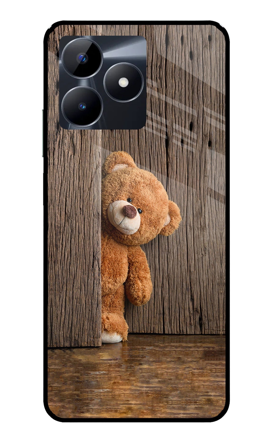 Teddy Wooden Realme C53 Back Cover