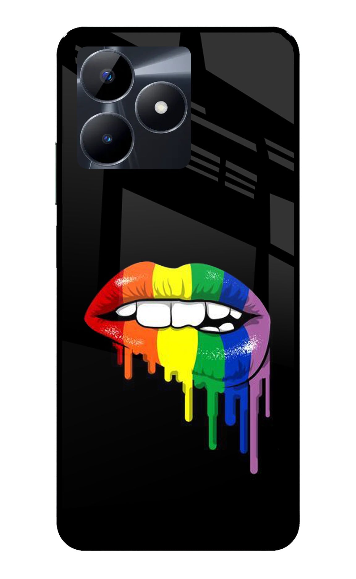 Lips Biting Realme C53 Back Cover