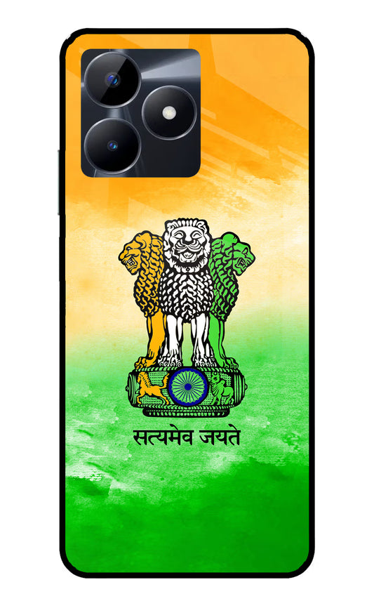 Satyamev Jayate Flag Realme C53 Glass Case