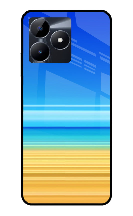 Beach Art Realme C53 Glass Case