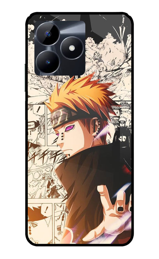Pain Anime Realme C53 Glass Case
