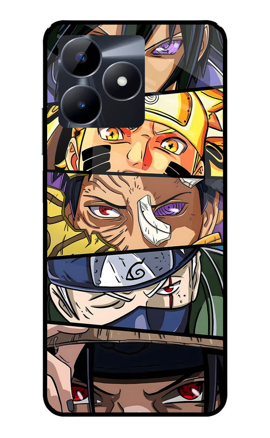 Naruto Character Realme C53 Glass Case