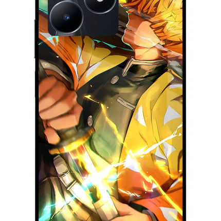 Demon Slayer Realme C53 Glass Case