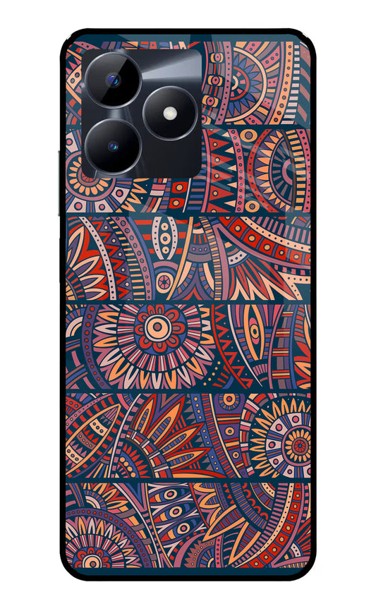 African Culture Design Realme C53 Glass Case