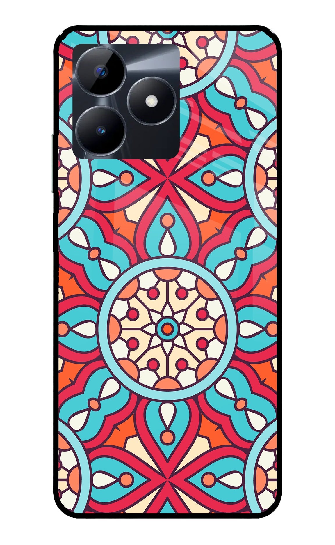 Mandala Geometric Realme C53 Back Cover