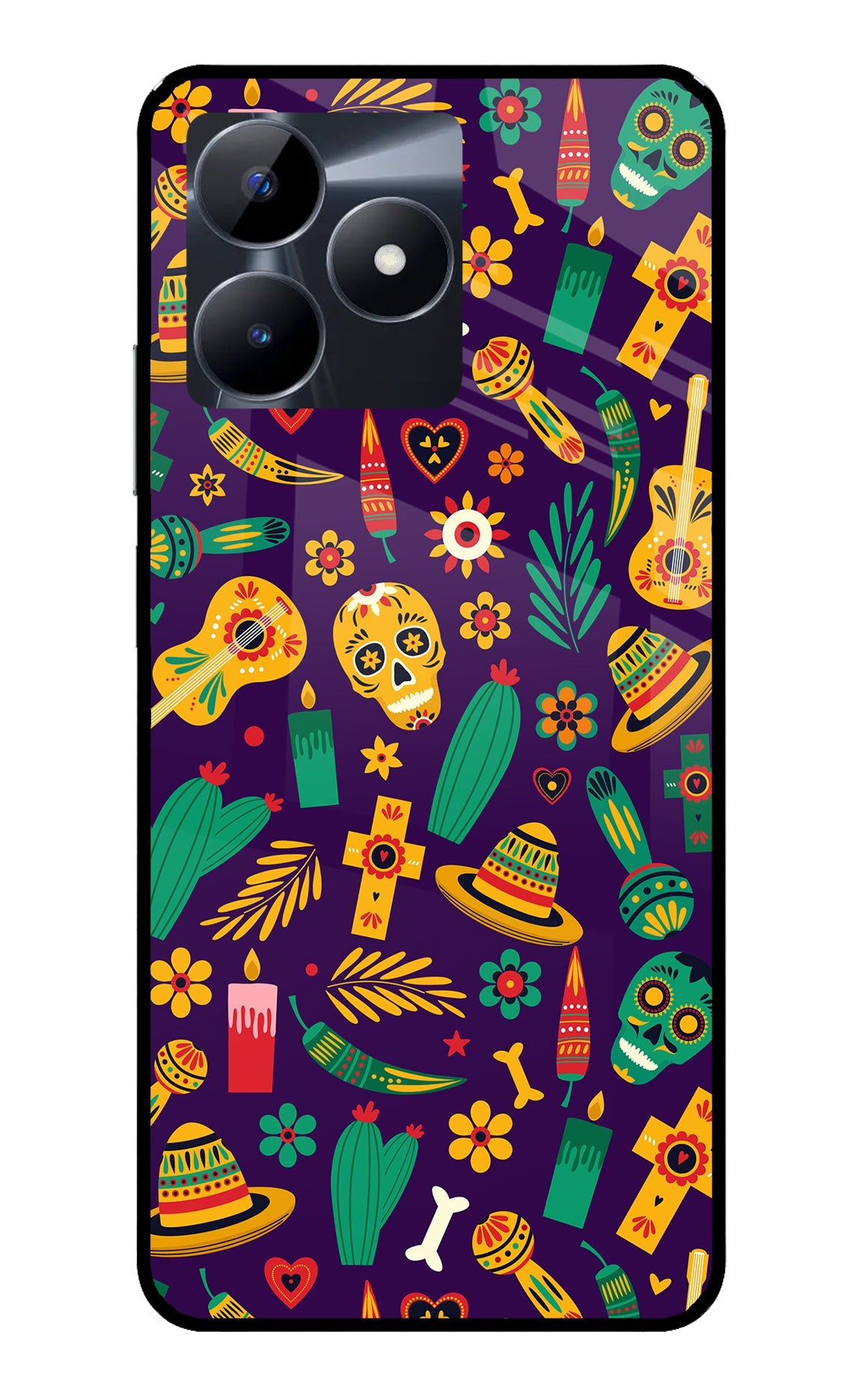 Mexican Artwork Realme C53 Back Cover