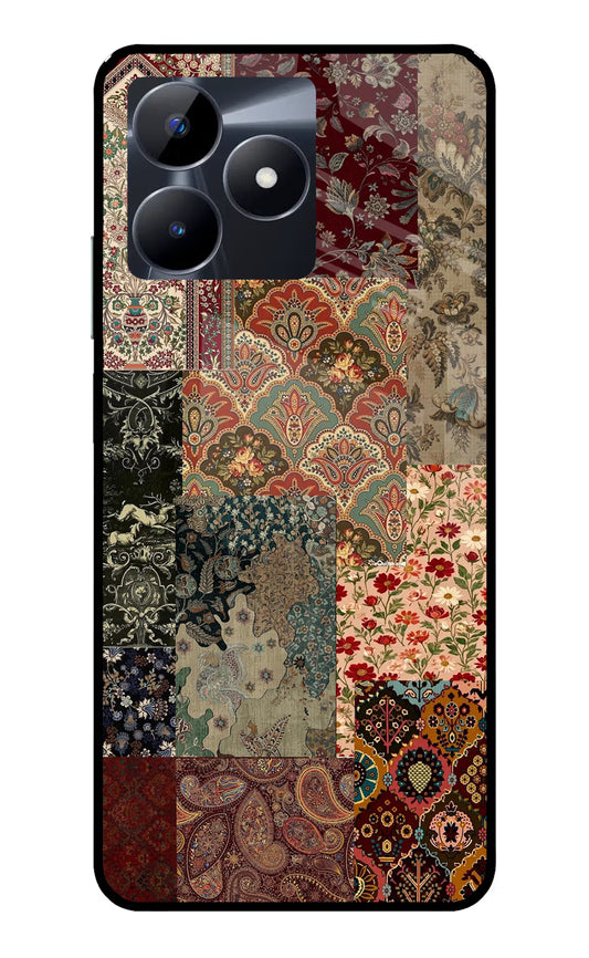 Desi Print Realme C53 Glass Case
