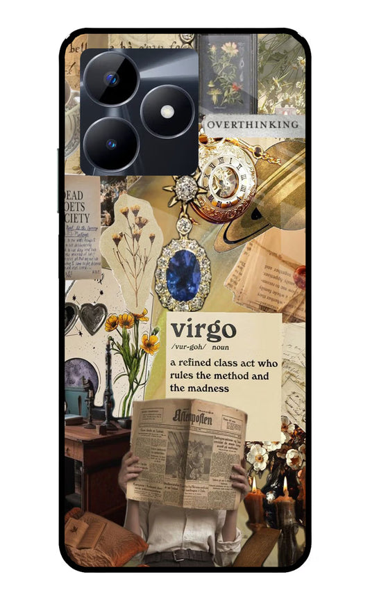 Virgo Zodiac Realme C53 Glass Case