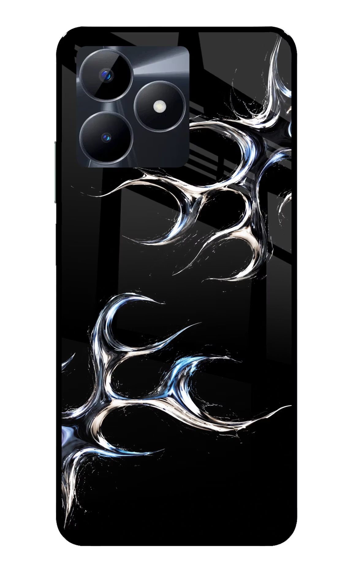 Chrome Tribal Realme C53 Glass Case