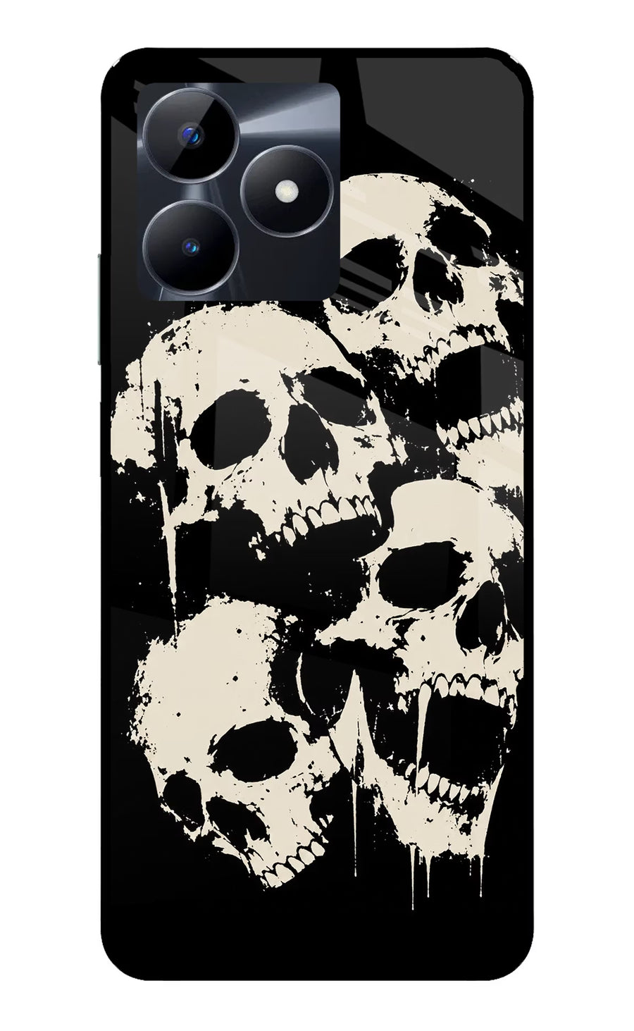 Dead Stack Realme C53 Back Cover, Glass case