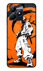 Street Samurai  Realme C53 Glass Case Back Cover by Casekaro