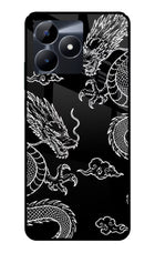 Twin Dragons Realme C53 Glass Case