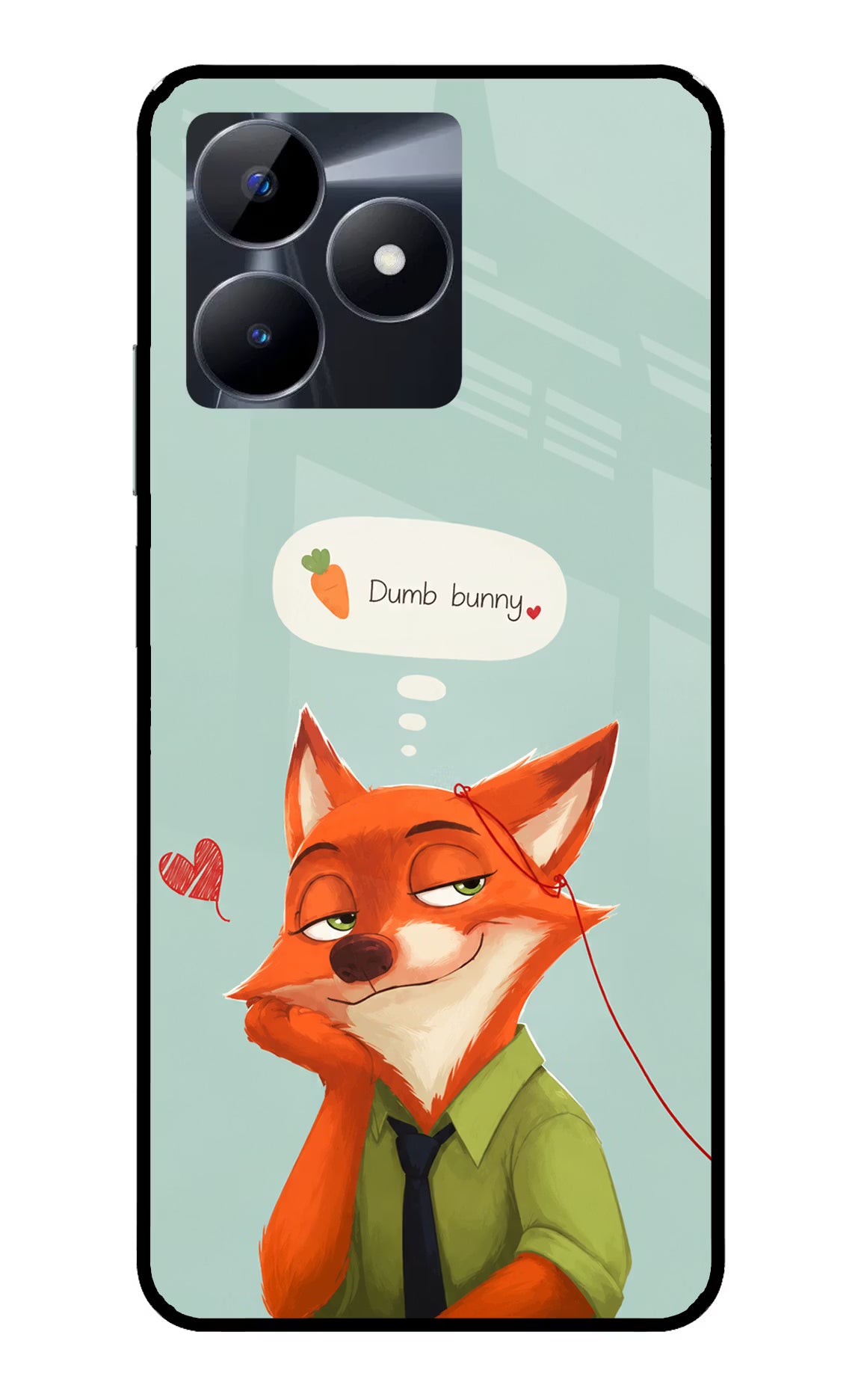 Nick Charm Realme C53 Glass Case