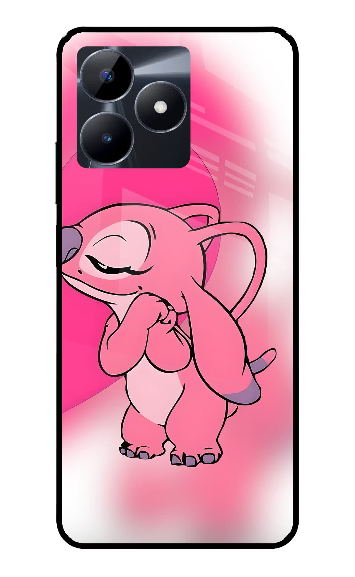 Angel Hug Realme C53 Glass Case