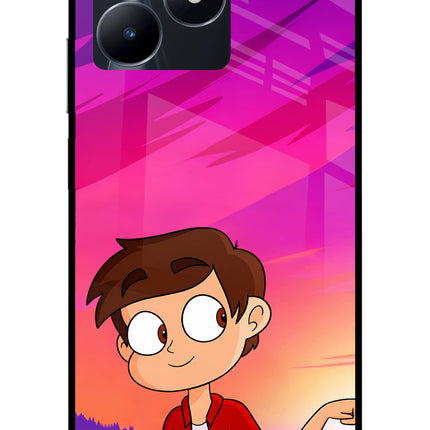Marco Sunset Realme C53 Glass Case