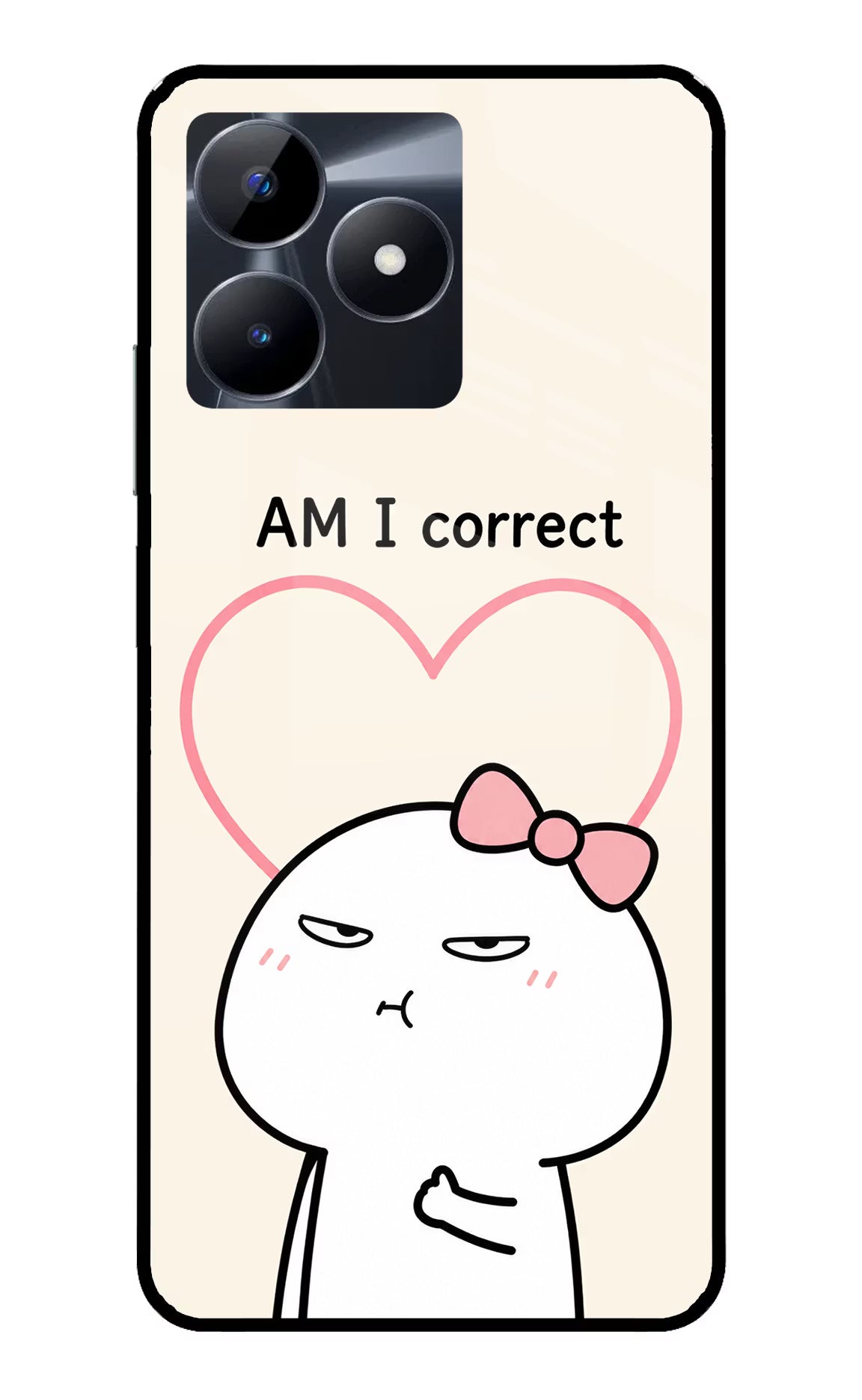 Always Right Realme C53 Glass Case