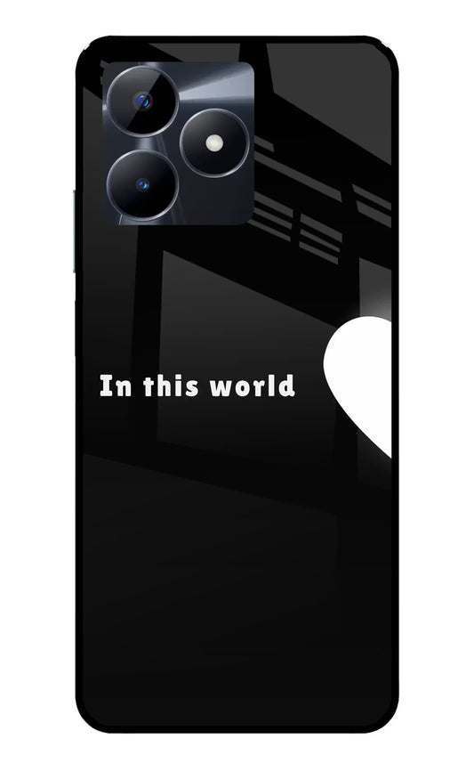This World Realme C53 Glass Case