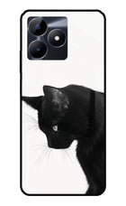Shadow Gaze Realme C53 Glass Case Back Cover by Casekaro