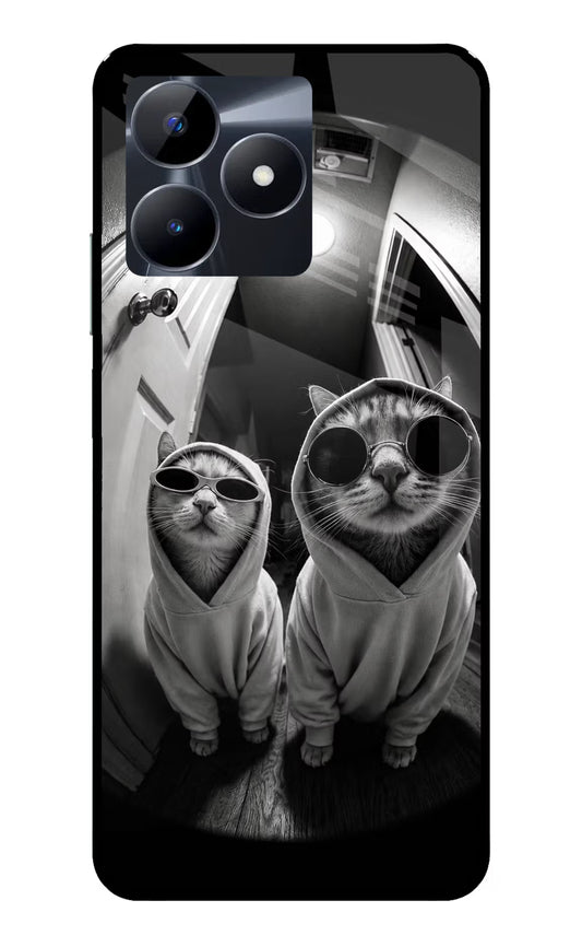 Hood Cats Realme C53 Glass Case
