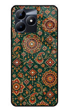 Green Pataka Realme C53 Glass Case