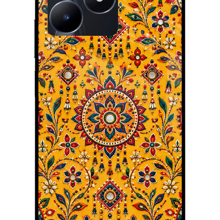 Sunlit Aura Realme C53 Glass Case