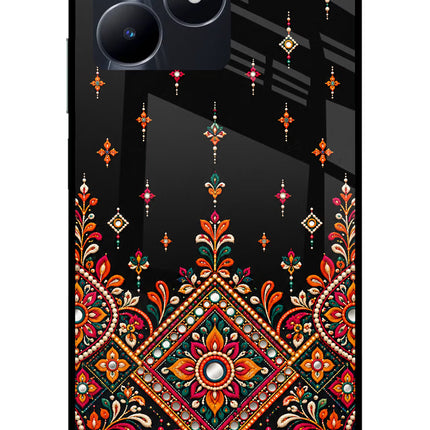 Noir Mehfil Realme C53 Glass Case