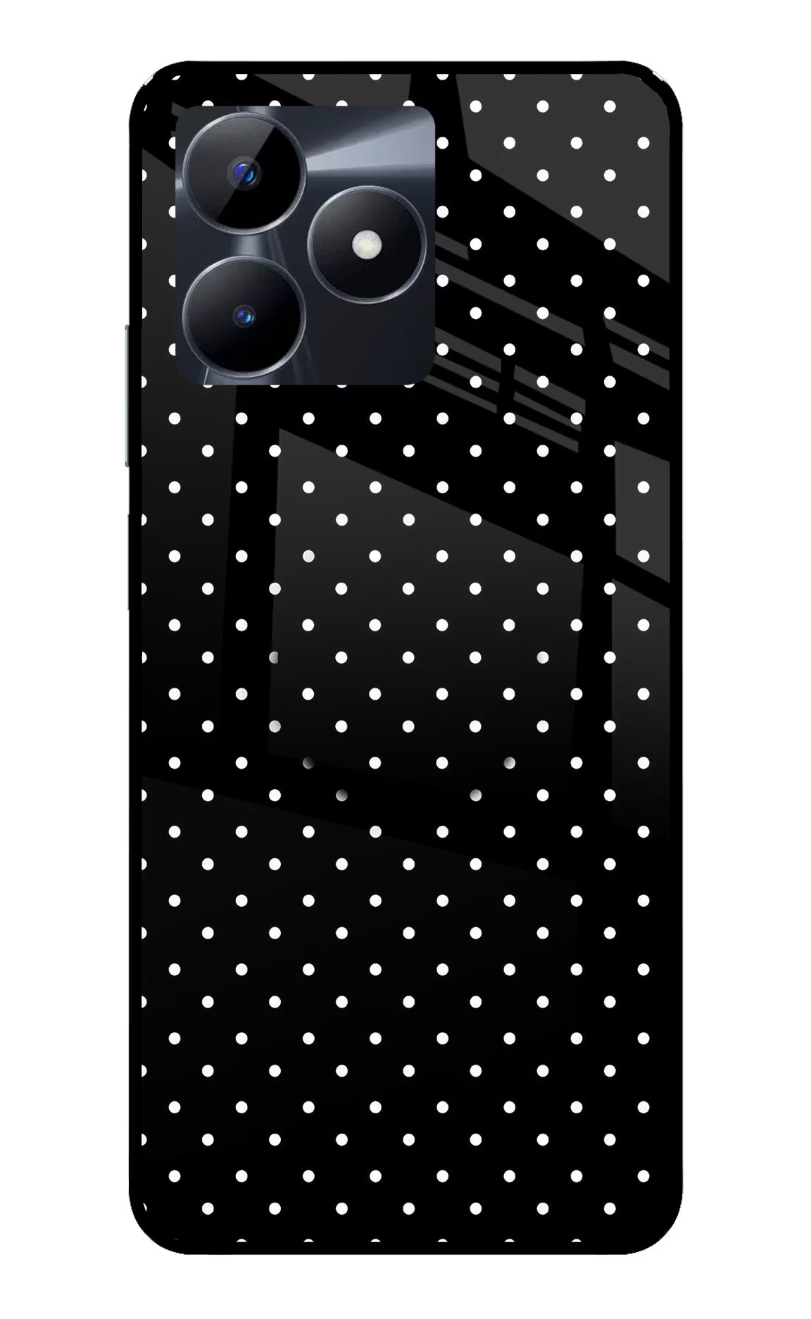 White Dots Realme C53 Pop Case by Casekaro