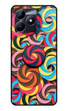 Spiral Pattern Realme C53 Pop Case by Casekaro