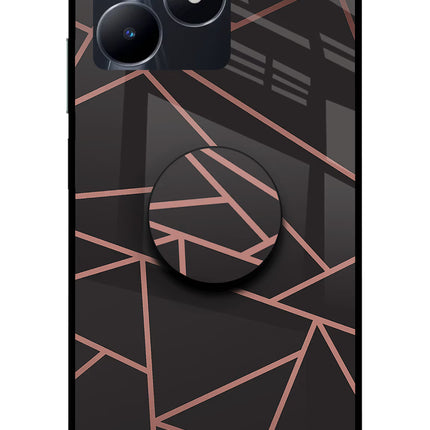 Geometric Pattern Realme C53 Pop Case by Casekaro
