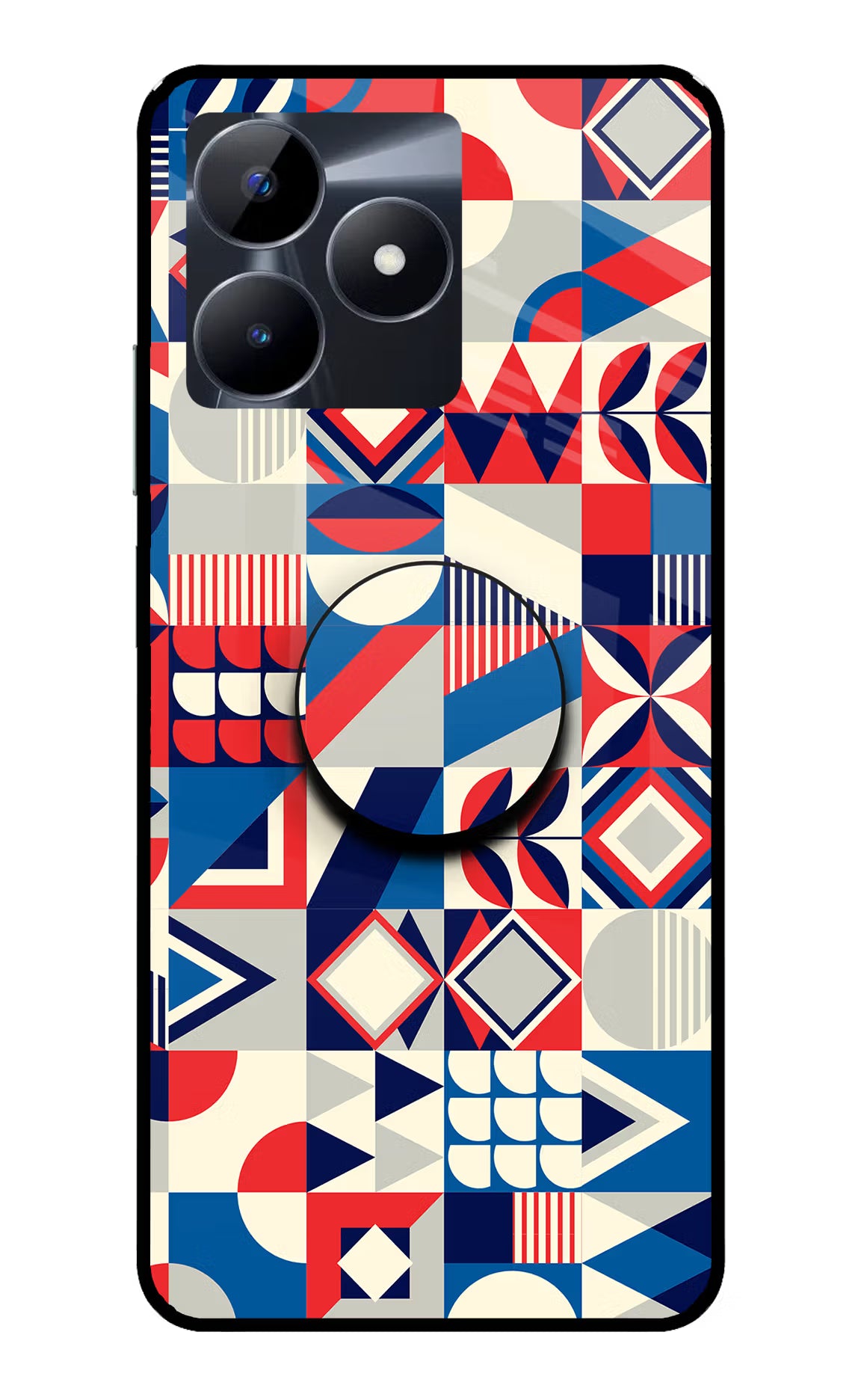 Colorful Pattern Realme C53 Pop Case by Casekaro