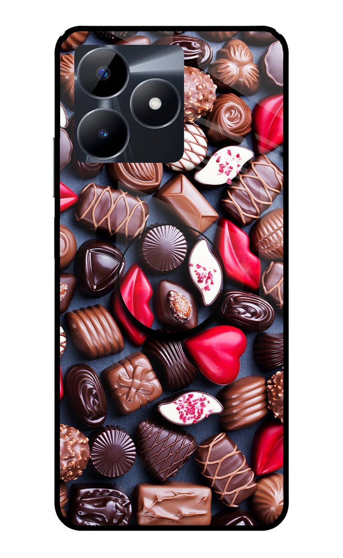 Chocolates Realme C53 Pop Case