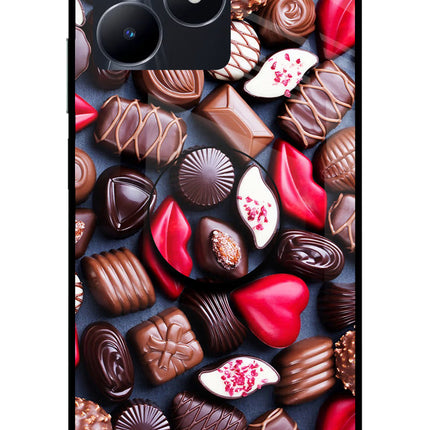 Chocolates Realme C53 Pop Case by Casekaro