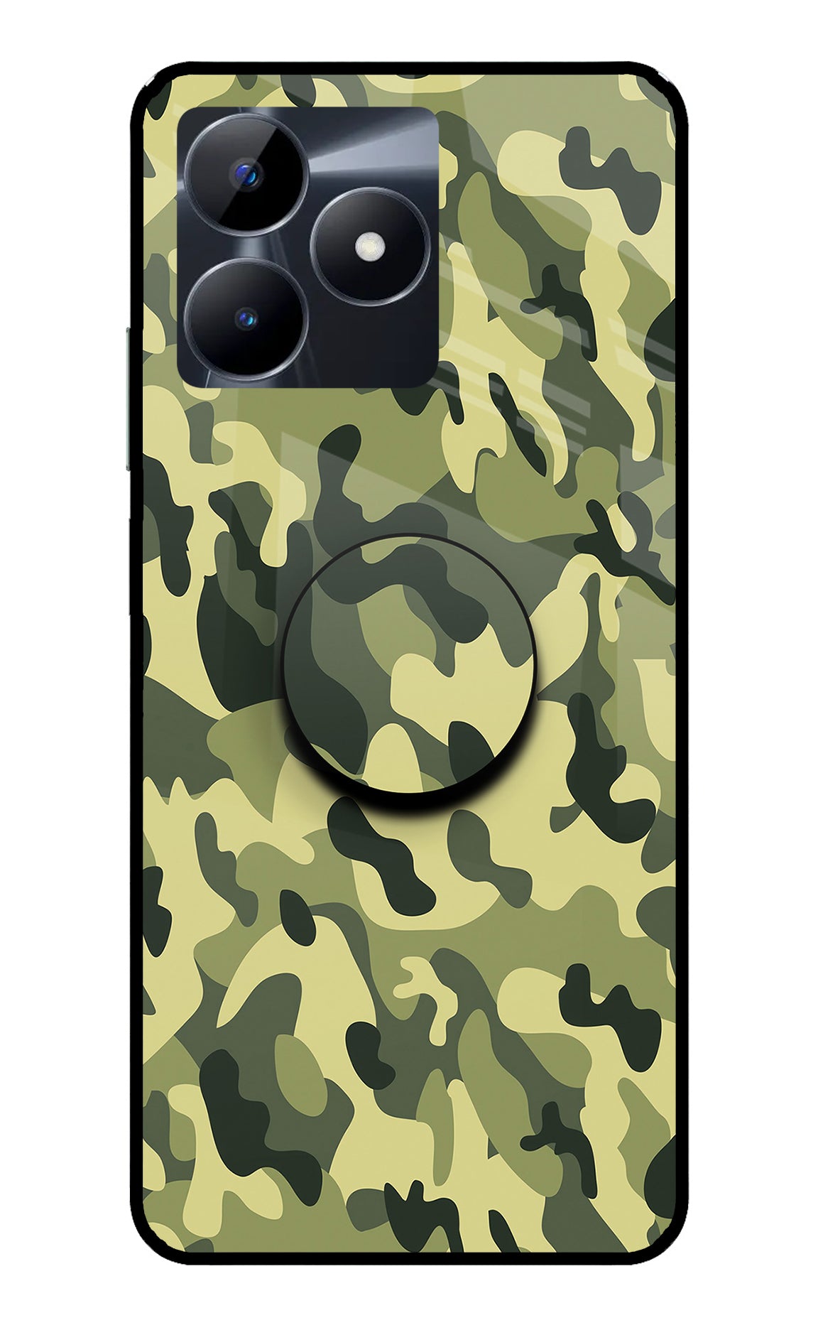 Camouflage Realme C53 Pop Case