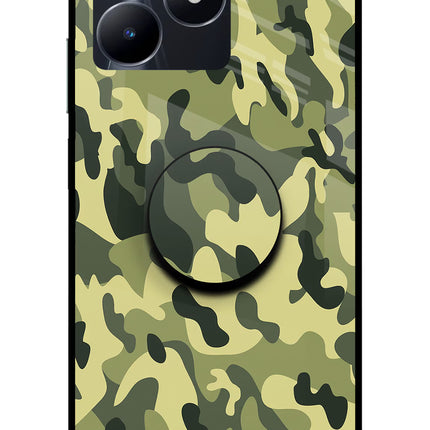 Camouflage Realme C53 Pop Case by Casekaro