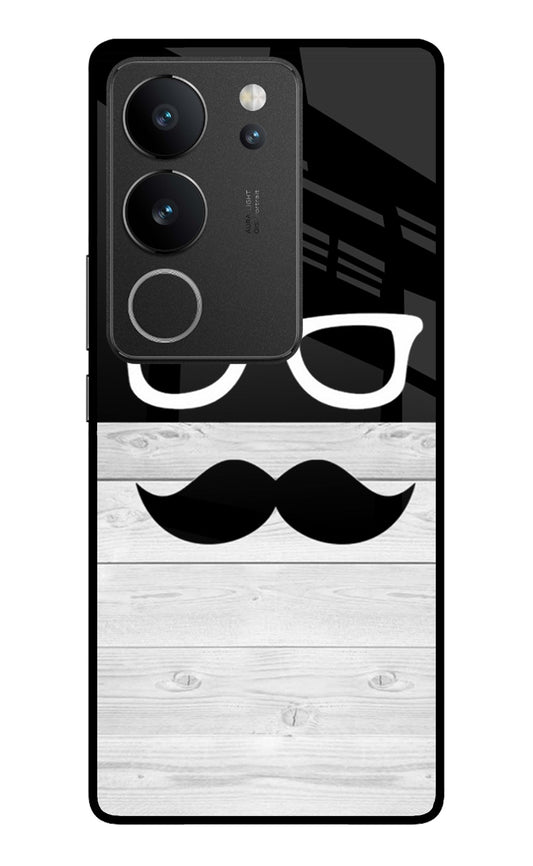Mustache Vivo V29/V29 Pro Glass Case
