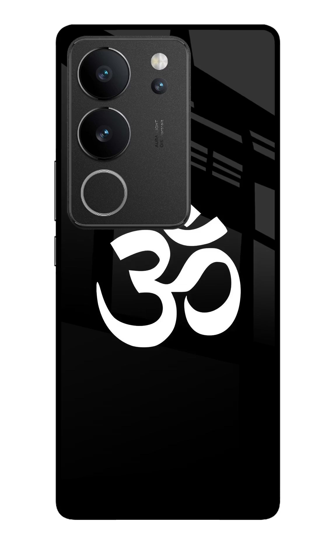 Om Vivo V29/V29 Pro Glass Case Back Cover by Casekaro