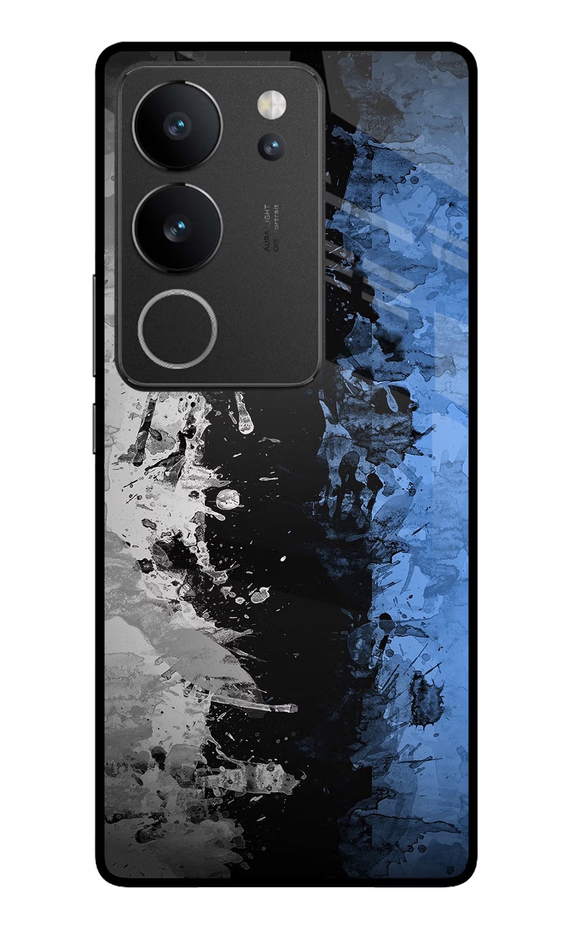 Artistic Design Vivo V29/V29 Pro Glass Case Back Cover by Casekaro