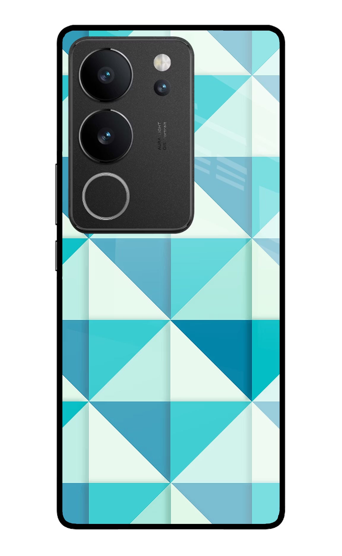 Abstract Vivo V29/V29 Pro Glass Case Back Cover by Casekaro