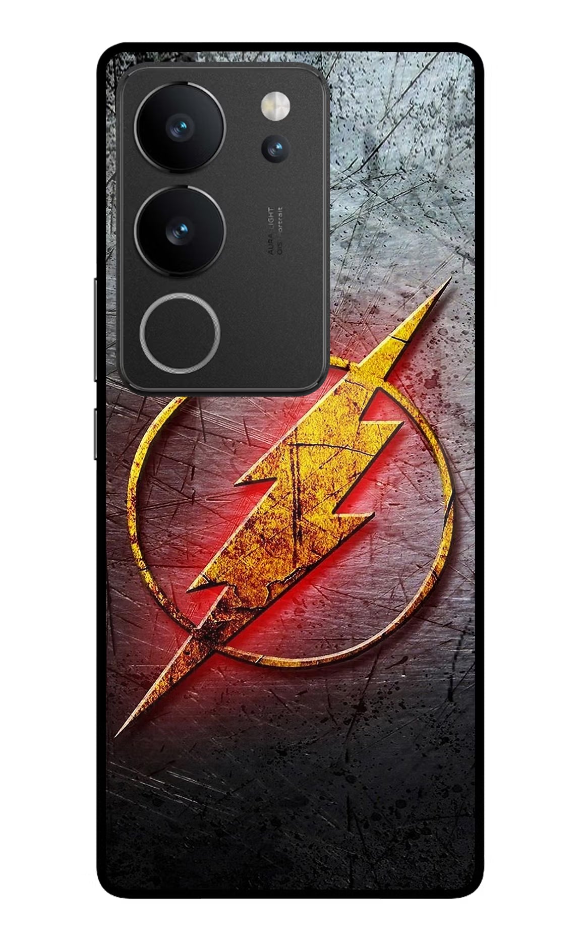 Flash Vivo V29/V29 Pro Glass Case Back Cover by Casekaro