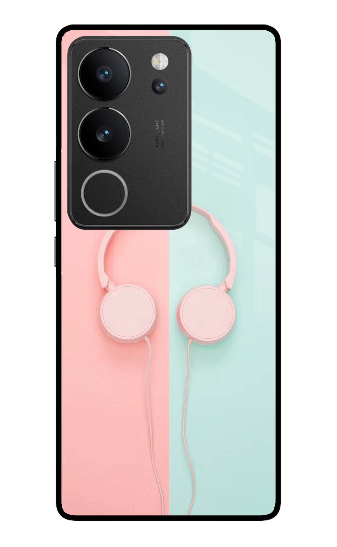 Music Lover Vivo V29/V29 Pro Glass Case Back Cover by Casekaro