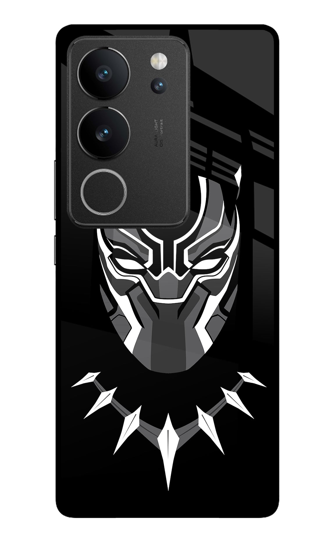 Black Panther Vivo V29/V29 Pro Back Cover