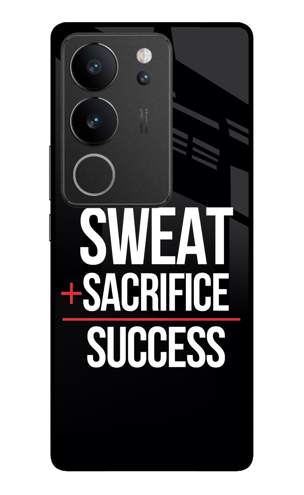 Sweat Sacrifice Success Vivo V29/V29 Pro Back Cover