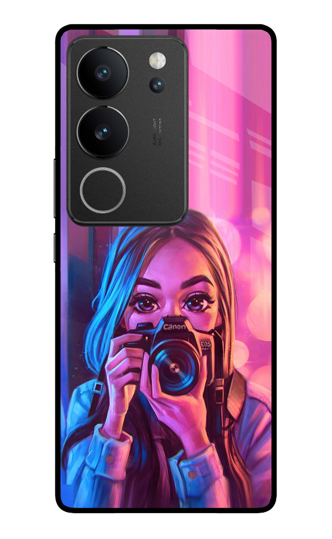 Girl Photographer Vivo V29/V29 Pro Back Cover