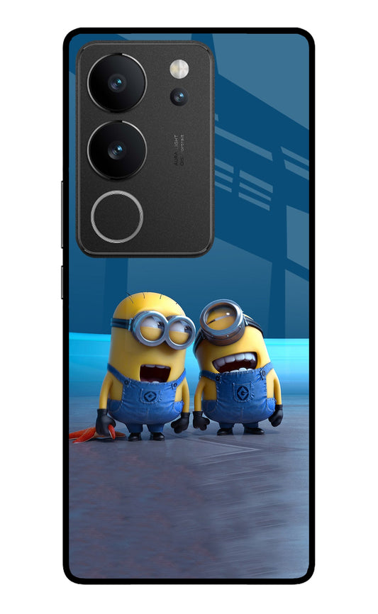 Minion Laughing Vivo V29/V29 Pro Glass Case