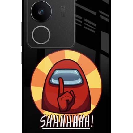 Among Us Shhh! Vivo V29/V29 Pro Glass Case