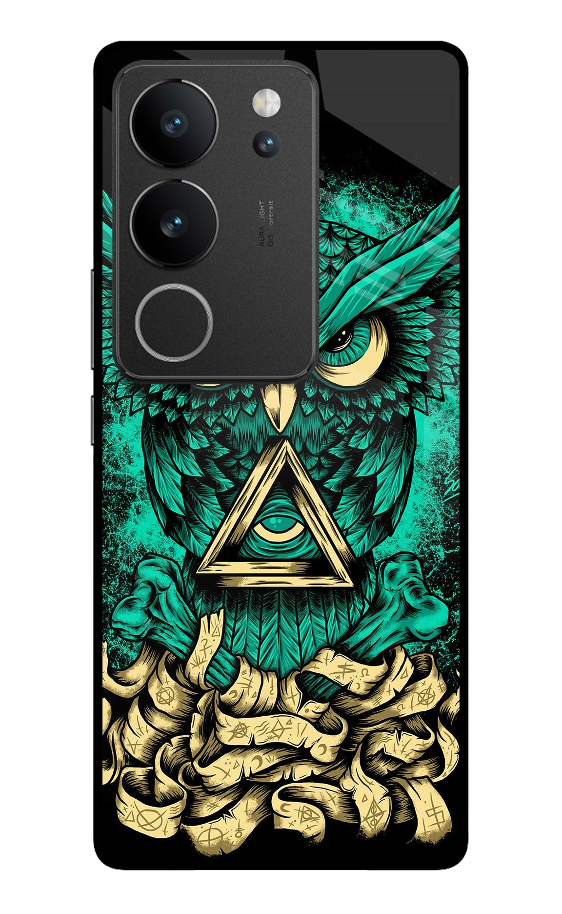 Green Owl Vivo V29/V29 Pro Back Cover