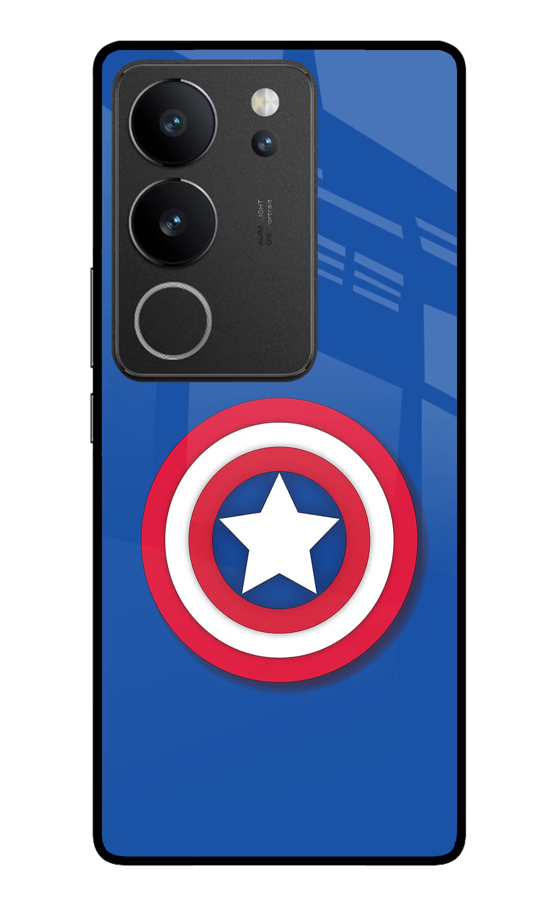 Shield Vivo V29/V29 Pro Glass Case Back Cover by Casekaro